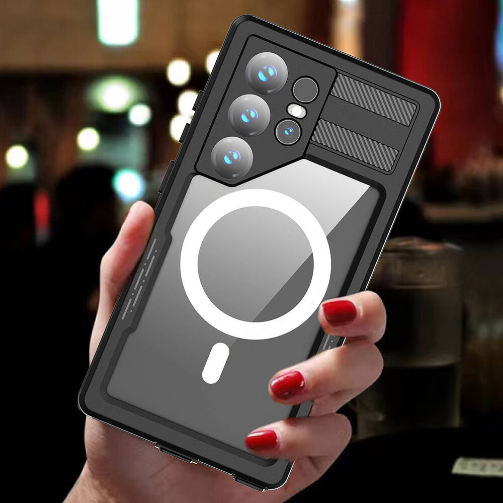 Galaxy S24 Ultra Kılıf 1-1 Su Geçirmez Lüx Koruma