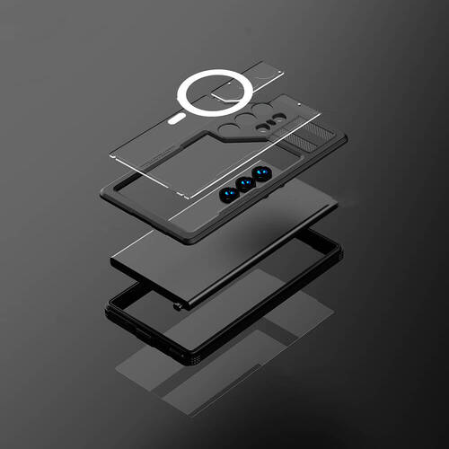 Galaxy S24 Ultra Kılıf 1-1 Su Geçirmez Lüx Koruma