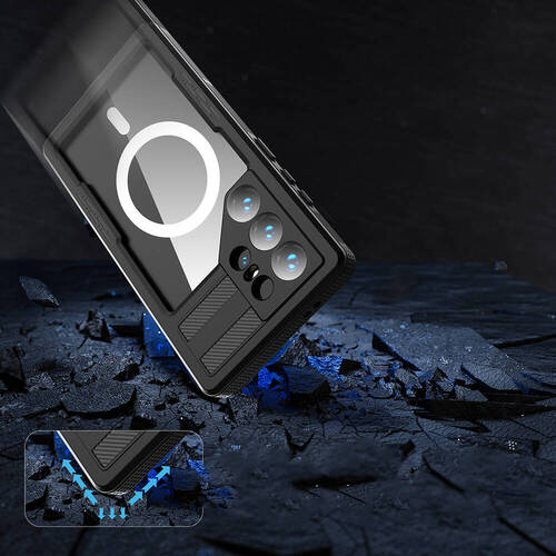 Galaxy S24 Ultra Kılıf 1-1 Su Geçirmez Lüx Koruma