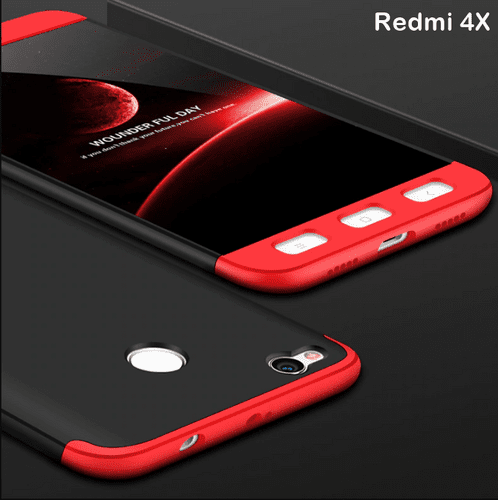 Xiaomi Redmi 4X Kılıf Zore Kamera Korumalı 360 Tam Koruma Ays