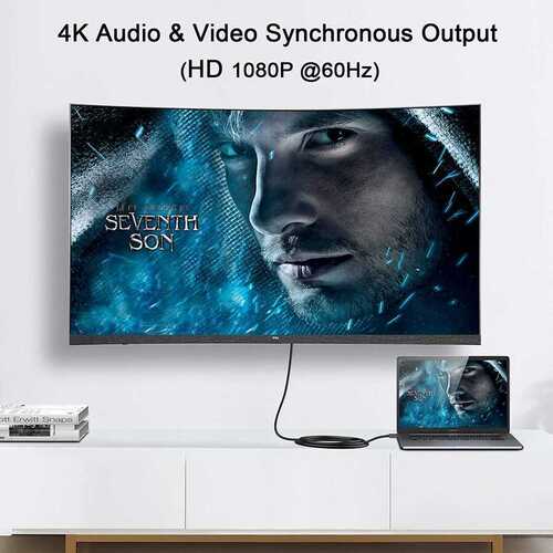 QG-HD22 Qgeem Display Port To HDMI Kablo