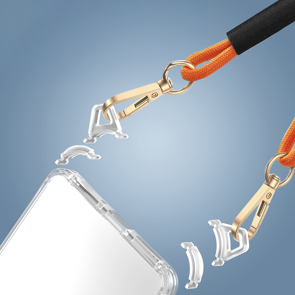 Redmi Note 13 Pro 4G Kılıf Airbagli Takılabilir Askı Aparatlı Snap Silikon Kapak