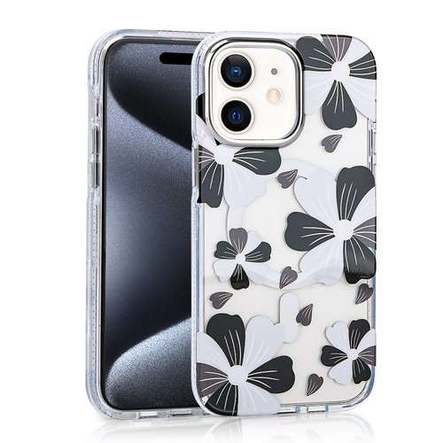 iPhone 11 Kılıf Magsafe Şarj Özellikli Papatya Desenli Kapak