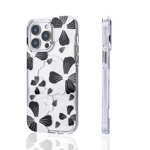 iPhone 12 Pro Kılıf Magsafe Şarj Özellikli Papatya Desenli Kapak