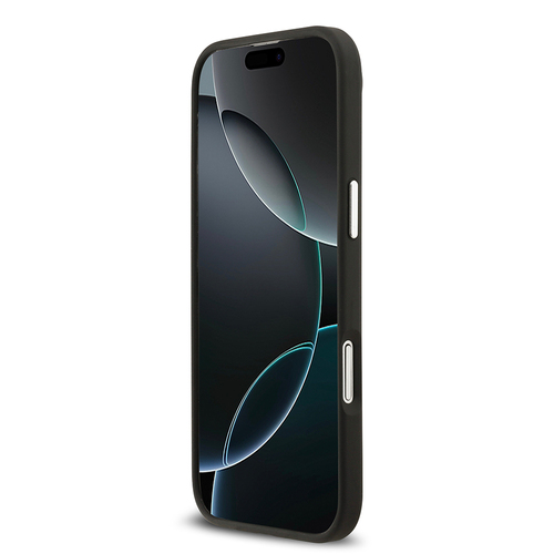 Apple iPhone 17 Air Kılıf Lacoste Orjinal Lisanslı M-safe Şarj Özellikli Champs Elysees PU Deri Tasarımlı Kapak