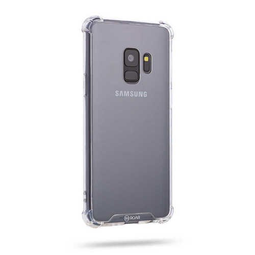 Galaxy S9 Kılıf Şeffaf Köşe Korumalı Roar Armor Gel Kapak