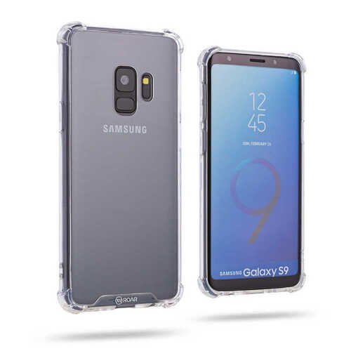 Galaxy S9 Kılıf Şeffaf Köşe Korumalı Roar Armor Gel Kapak