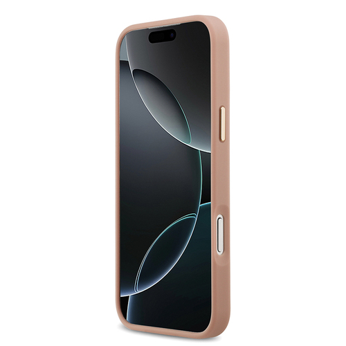 Apple iPhone 17 Pro Kılıf Lacoste Orjinal Lisanslı M-safe Şarj Özellikli Champs Elysees PU Deri Tasarımlı Kapak