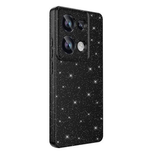 Xiaomi Redmi Note 13 Pro 4G Kılıf Kamera Korumalı Simli Parıltılı Lüks Silikon