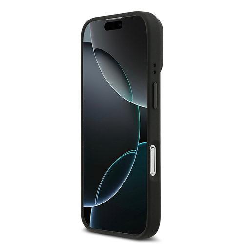 Apple iPhone 17 Kılıf Lacoste Orjinal Lisanslı M-safe Şarj Özellikli Standlı PU Deri Karışık Monogram Desenli Kapak