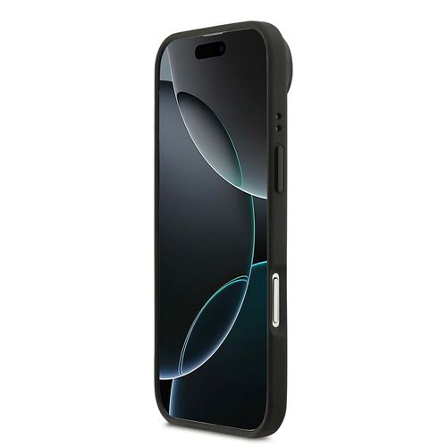 Apple iPhone 17 Air Kılıf Lacoste Orjinal Lisanslı M-safe Şarj Özellikli Standlı PU Deri Karışık Monogram Desenli Kapak