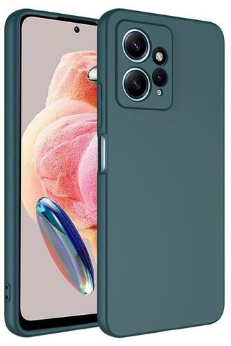 Xiaomi Redmi Note 12 4G Kılıf Lansman Tasarım İç Yüzeyi Kadife Silikon