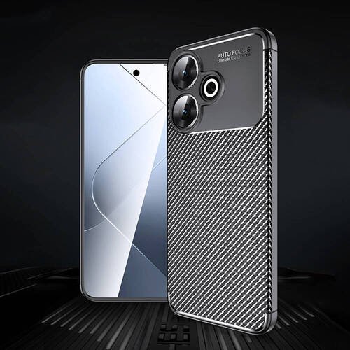 Redmi 13 4G Kılıf Elde Kaymayan Kamera Korumalı Silikon