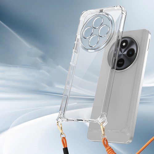 Redmi 14C 4G Kılıf Airbagli Takılabilir Askı Aparatlı Snap Silikon Kapak