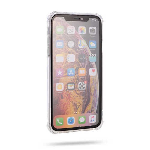 Apple iPhone XR 6.1 Kılıf Şeffaf Köşe Korumalı Roar Armor Gel Kapak