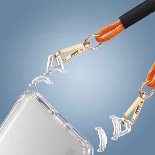 Redmi Note 14 Pro 5G Kılıf Airbagli Takılabilir Askı Aparatlı Snap Silikon Kapak