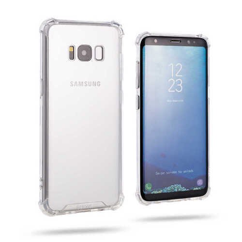 Galaxy S8 Kılıf Şeffaf Köşe Korumalı Roar Armor Gel Kapak