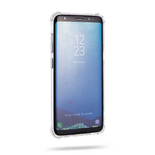 Galaxy S8 Kılıf Şeffaf Köşe Korumalı Roar Armor Gel Kapak