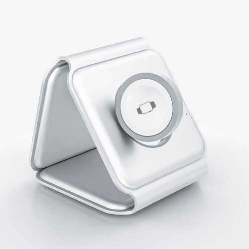 Power Air Wiwu M6 3 in 1 Mıknatıslı Kablosuz Şarj Standı