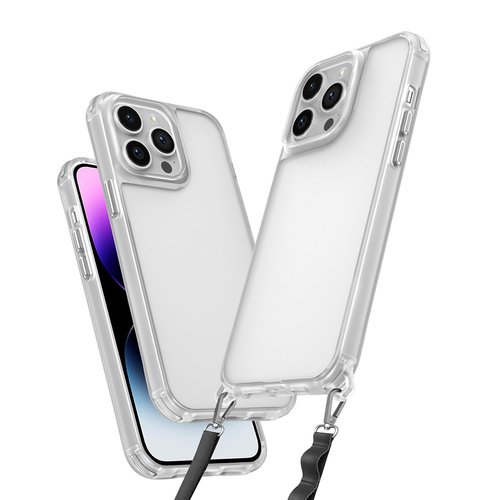 iPhone 13 Pro Kılıf Airbagli Takılabilir Askı Aparatlı Snap Silikon Kapak