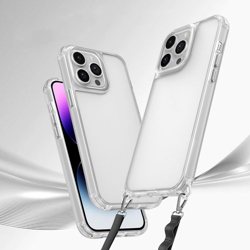 iPhone 13 Pro Kılıf Airbagli Takılabilir Askı Aparatlı Snap Silikon Kapak