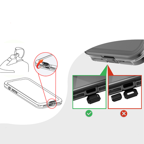 iPhone 17 Pro Max Kılıf 1-1 Su Geçirmez Lüx Koruma