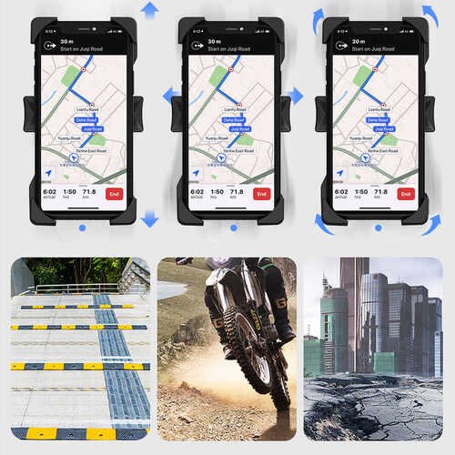 Orijinal ​Wiwu Universal Bisiklet ve Motorsiklet Telefon Tutucu