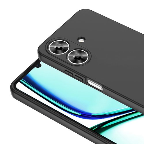 Realme Note 60 Kılıf Lansman Tasarım İç Yüzeyi Kadife Silikon