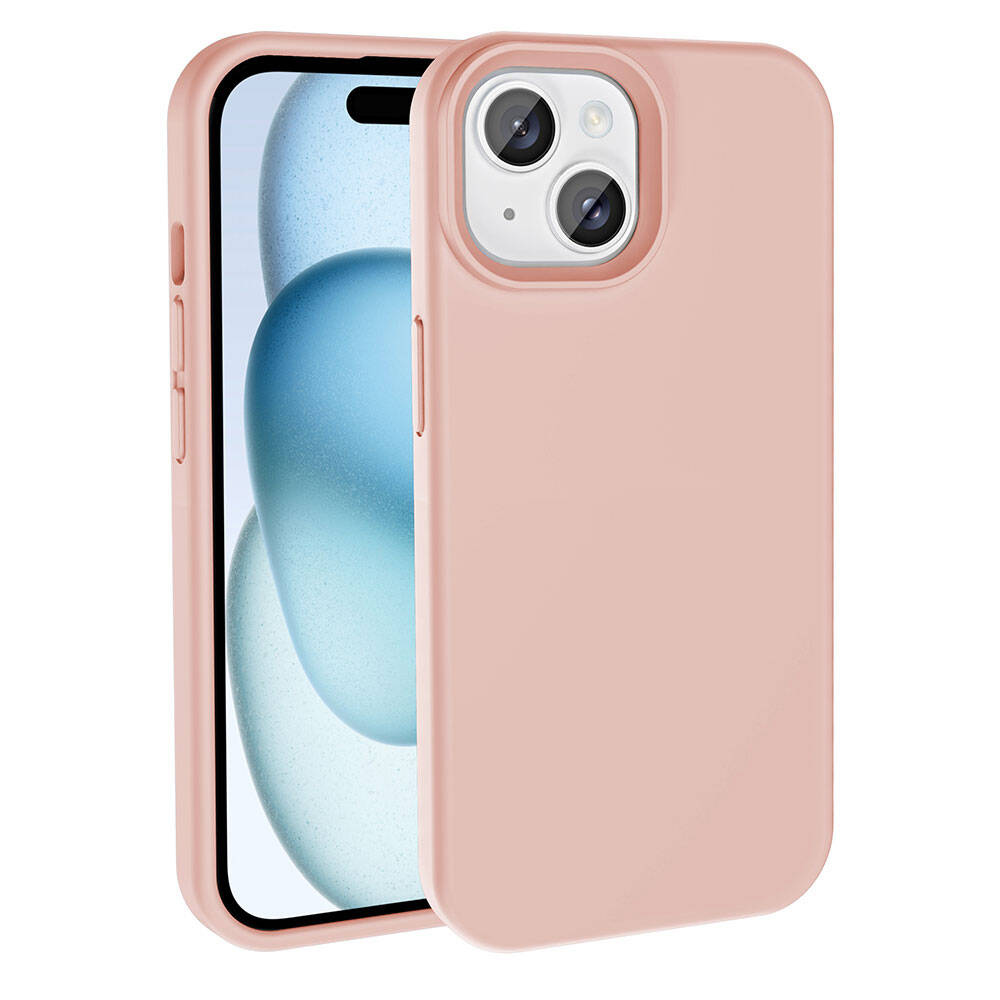 iPhone 15 Kılıf Magsafe Şarj Özellikli Sıvı Teknolojili Silinebilir İçi Kadife Silikon Kapak