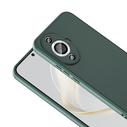 Huawei Nova 12S Kılıf Lansman Tasarım İç Yüzeyi Kadife Silikon