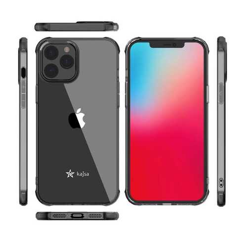 iPhone 12 Pro Max Kılıf Kajsa Transparent Kapak