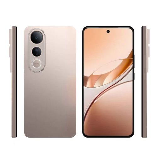 Vivo V50 Lite 4G Kılıf İnce ve Esnek Şeffaf Süper Silikon