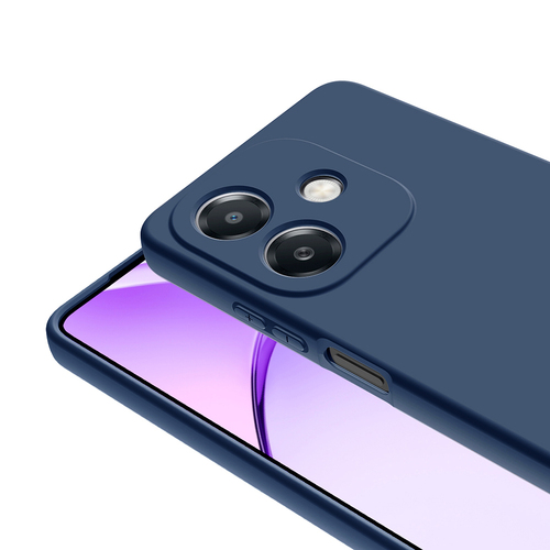 Oppo A3 4G Kılıf Lansman Tasarım İç Yüzeyi Kadife Silikon