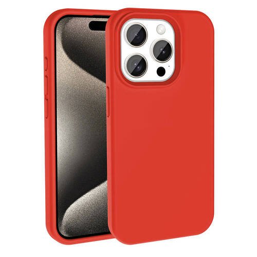 iPhone 15 Pro Max Kılıf Magsafe Şarj Özellikli Sıvı Teknolojili Silinebilir İçi Kadife Silikon Kapak