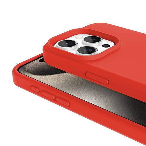 iPhone 15 Pro Max Kılıf Magsafe Şarj Özellikli Sıvı Teknolojili Silinebilir İçi Kadife Silikon Kapak