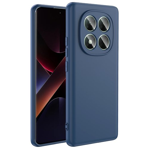 Poco X7 Kılıf Lansman Tasarım İç Yüzeyi Kadife Silikon