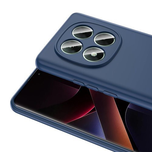 Poco X7 Kılıf Lansman Tasarım İç Yüzeyi Kadife Silikon