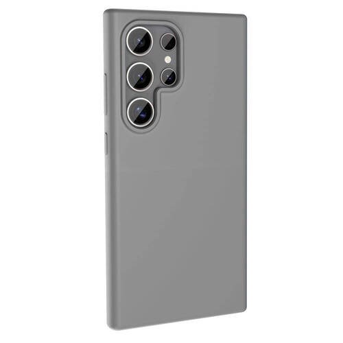 Galaxy S23 Ultra Kılıf Magsafe Şarj Özellikli Sıvı Teknolojili Silinebilir İçi Kadife Silikon Kapak