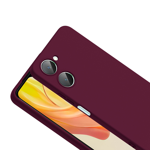 Vivo Y18 Kılıf Lansman Tasarım İç Yüzeyi Kadife Silikon