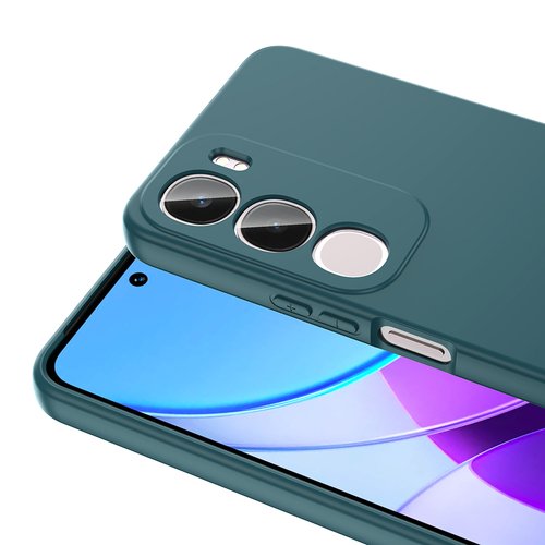 Vivo Y19S Kılıf Lansman Tasarım İç Yüzeyi Kadife Silikon