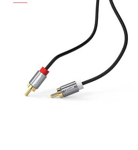 QG-AU09 Qgeem 3.5mm To RCA Aux Audio Kablo 5M