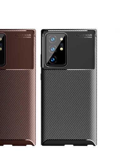 Galaxy Note 20 Ultra Kılıf Elde Kaymayan Kamera Çıkıntılı Silikn