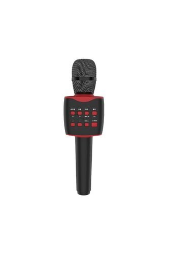 Mc7 Karaoke Mikrofon & Bluetooth Hoparlör - Ses Kaydı Aux & Usb & Hafıza Kartı Ses Ayarları