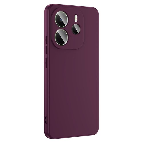 Redmi Note 14 4G Kılıf Lansman Tasarım İç Yüzeyi Kadife Silikon