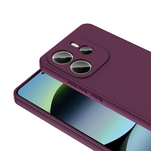 Redmi Note 14 4G Kılıf Lansman Tasarım İç Yüzeyi Kadife Silikon