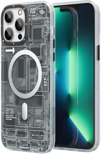 Apple iPhone 13 Pro Max Kılıf YoungKit Technology Serisi Kapak