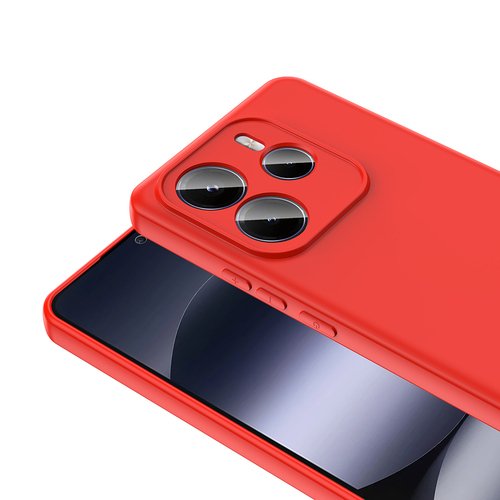 Redmi Note 14 5G Kılıf Lansman Tasarım İç Yüzeyi Kadife Silikon