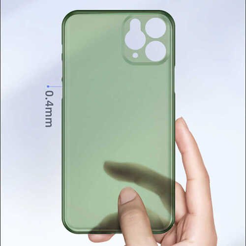 Apple iPhone 11 Pro Kılıf Slim Fit Mat PP Benks Lollipop Protective Kapak