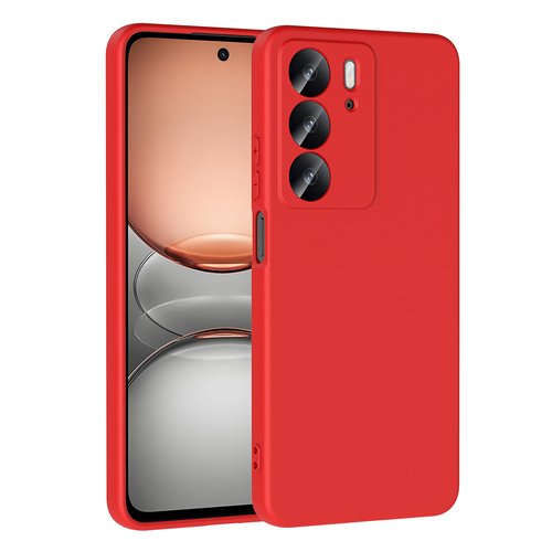 Realme C75 Kılıf Lansman Tasarım İç Yüzeyi Kadife Silikon