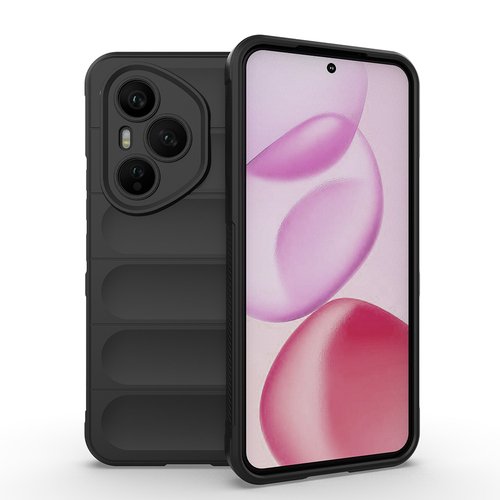 Honor 400 Pro Kılıf Esnek TPU Oyuklu Arka Yüzey Tasarımlı Etnik Silikon Kapak